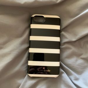 Striped Kate Spade case for iPhone 7/8